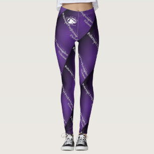Blonde & Broke - FPH Leggings - White Logo