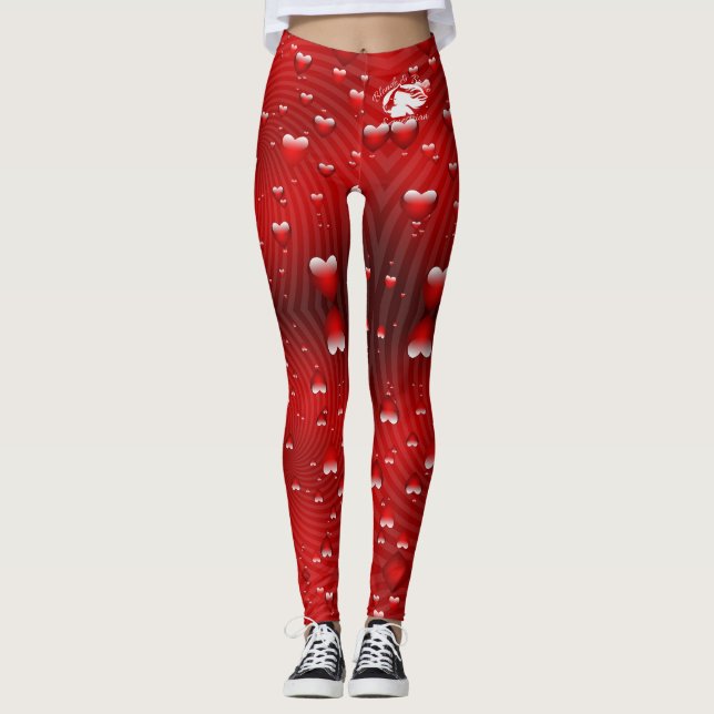 Blonde & Broke - Patterned Leggings (Front)