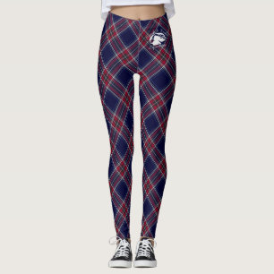Blonde & Broke - Patterned Leggings - White Logo
