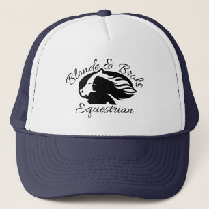 Blonde & Broke - Trucker Hat - Black Logo