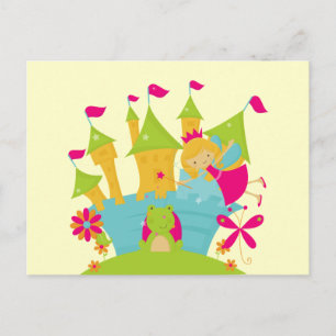 Blonde Fairy Princess Postcard