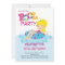 Blonde Girl Birthday Summer Pool Party Invitation