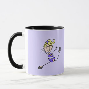Blonde Girl Gymnastics T-shirts and Gifts Mug