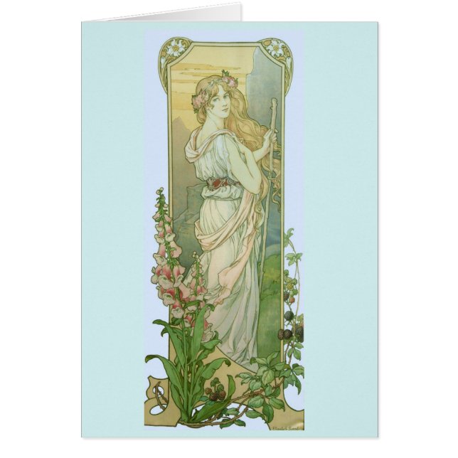 Blonde Girl in White (Front)