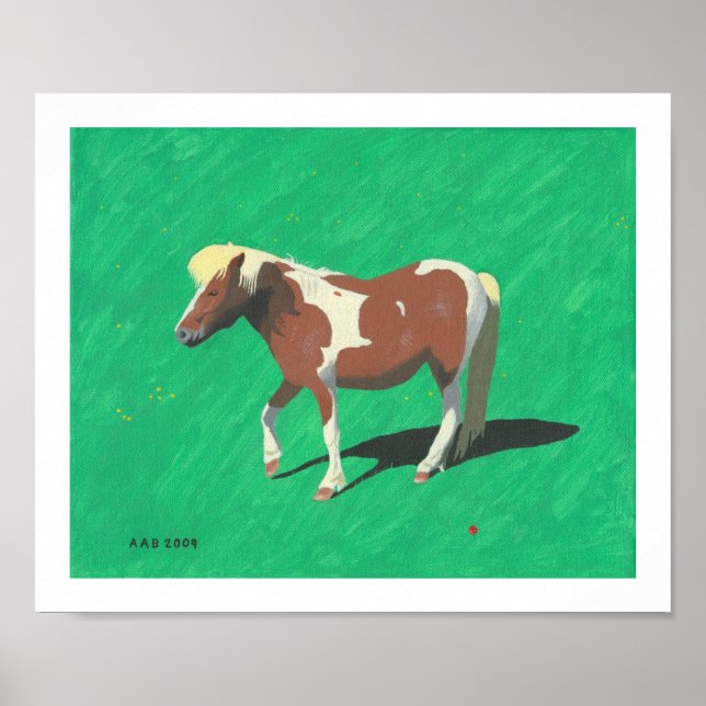 Blonde Horse Poster (Front)