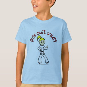 Blonde Karate Girl T-Shirt