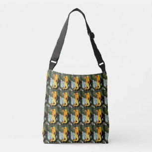 blonde lookout mermaids crossbody bag