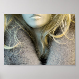 Blonde Mannequin Poster