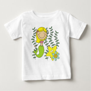 Blonde Mermaid Baby T-Shirt