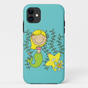 Blonde Mermaid Case-Mate iPhone Case