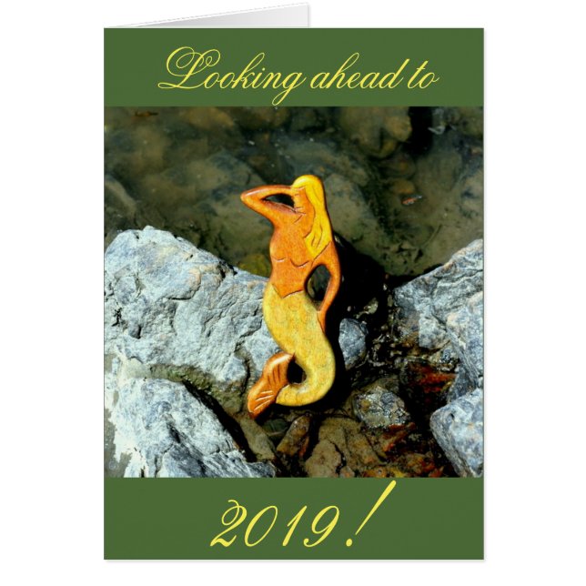 blonde mermaid looking ahead to 2019 (Front)