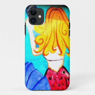 blonde mermaid phone case