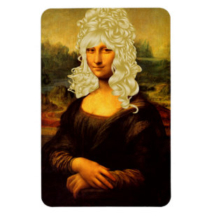 Blonde Mona Lisa Magnet
