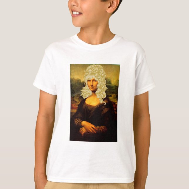 Blonde Mona Lisa T-Shirt (Front)