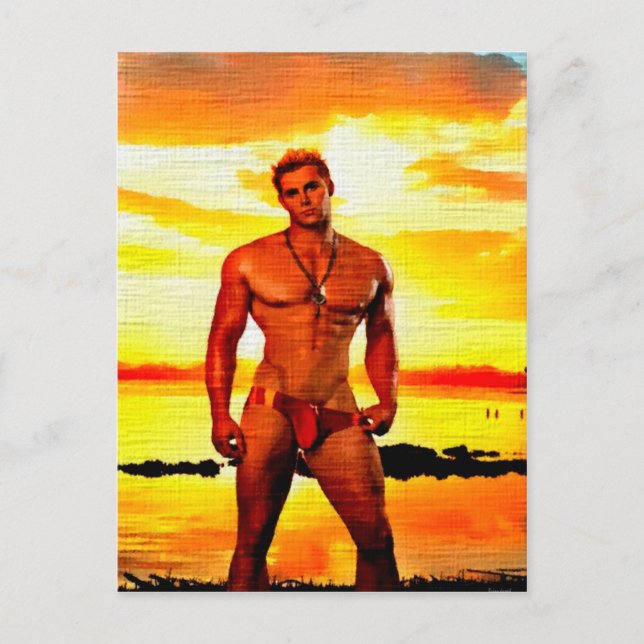 Blonde Obsession Postcard (Front)