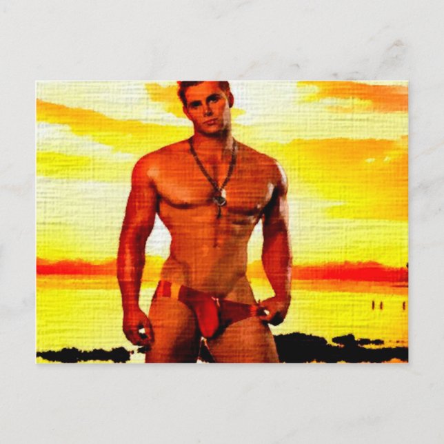 Blonde Obsession Postcard (Front)