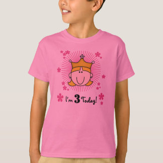 Blonde Princess 3rd Birthday T-Shirt