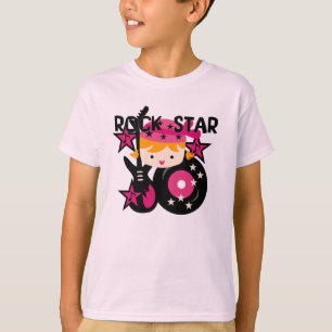 Blonde Rock Star Girl T-Shirt