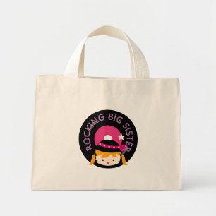 Blonde Rocking Big Sister Mini Tote Bag