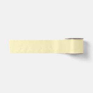 Blonde Solid Colour Satin Ribbon