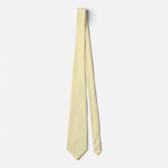 Blonde Solid Colour Tie (Front)