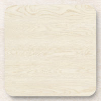 blonde wood coaster set