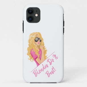 Blondes Do It Best! Personalised text Case-Mate iPhone Case
