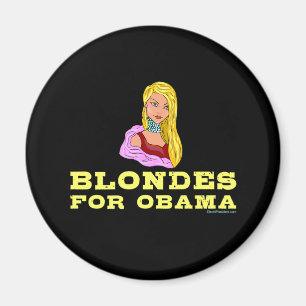 Blondes for Obama Magnet