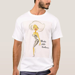 Blondes prefer Gentlemen T-Shirt