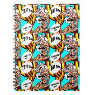 blondes with tattoos notebook
