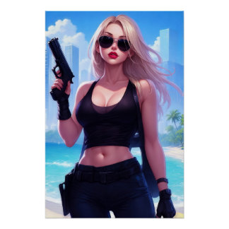 Blondie Bangs Back Poster