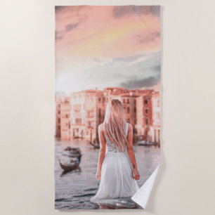 Blondie In Romantic Venice Beach Towel