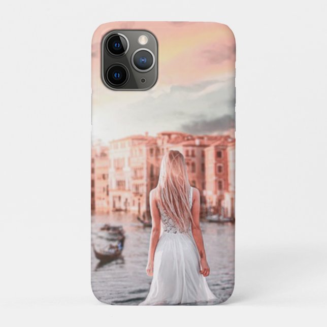 Blondie In Romantic Venice     Case-Mate iPhone Case (Back)
