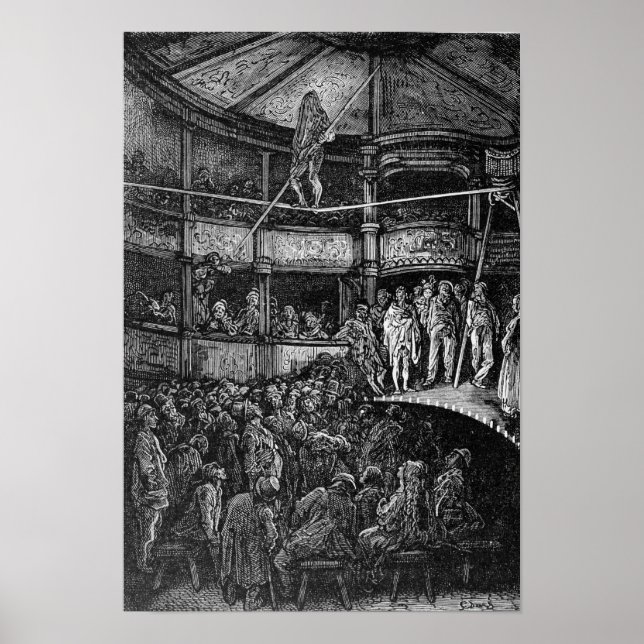 Blondin at Shoreditch Poster (Front)