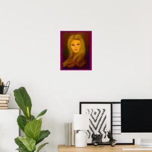 Blondish Lady Poster