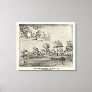 Blonstone, Westville Canvas Print