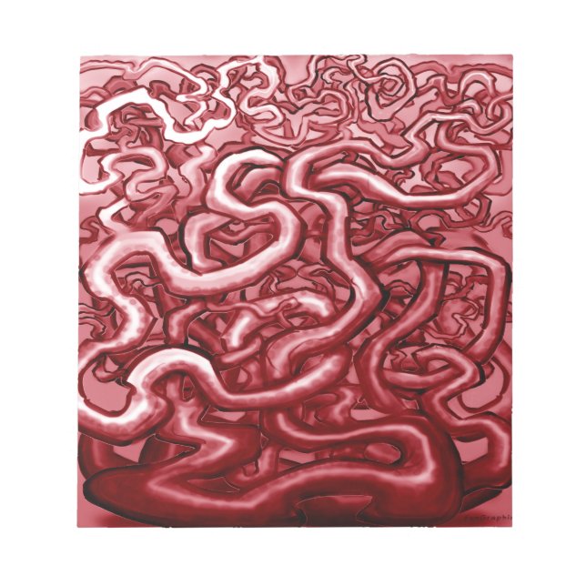 Blood and Guts Notepad (Front)