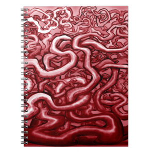Blood and Guts Spiral Notebook