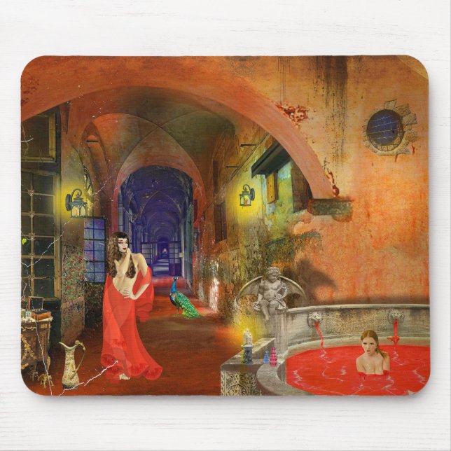 Blood Bath Mouse Pad (Front)