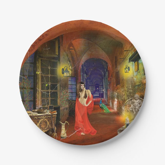 Blood Bath Paper Plate (Front)