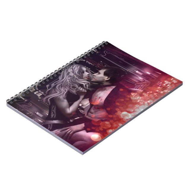 Blood Bonding Spiral Notebook (Left Side)