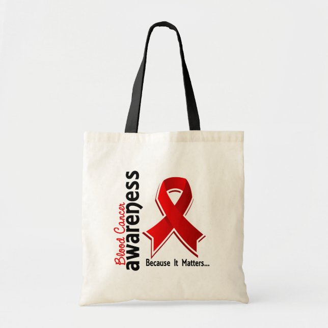 Blood Cancer Awareness 5 Tote Bag (Front)
