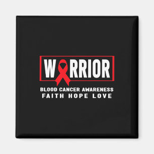 Blood Cancer Awareness - Blood Cancer Warrior Magnet