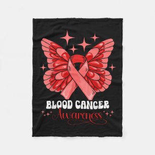 Blood Cancer Awareness Fleece Blanket