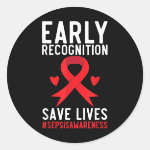 Blood Cancer Awareness Leukaemia Lymphoma Myeloma  Classic Round Sticker