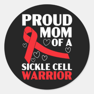 Blood Cancer Awareness Leukaemia Lymphoma Myeloma  Classic Round Sticker