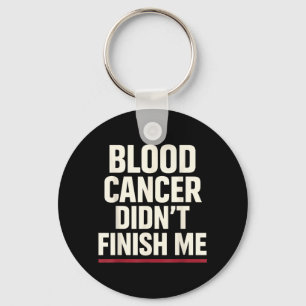 Blood Cancer Awareness Leukaemia Lymphoma Survivor Key Ring