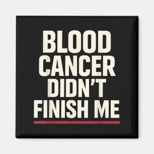 Blood Cancer Awareness Leukaemia Lymphoma Survivor Magnet