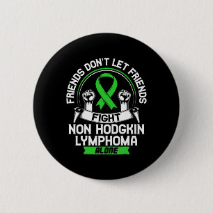 Blood Cancer Awareness Lime Green Ribbon 6 Cm Round Badge