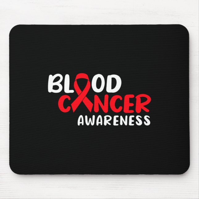 Blood Cancer Awareness  Mouse Pad (Front)